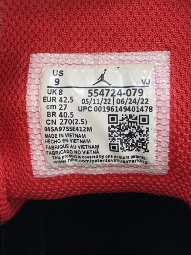 商品画像：AIR JORDAN 1 MID_エアジョーダン 1 ミッド/27cm/RED 5