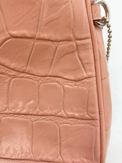 商品画像：ショルダーバッグ/レザー/PNK/F38081 9