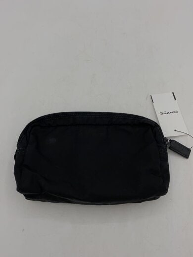 商品画像：ポーチ/ナイロン/BLK/無地 2