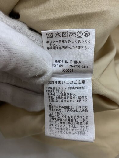 商品画像：ダウンジャケット/M/ポリエステル/BEG/無地/1120600649-0 5