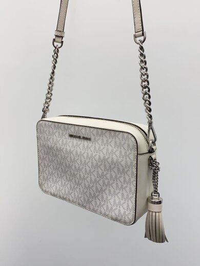 商品画像：ショルダーバッグ/レザー/WHT/総柄/AC-2002 2