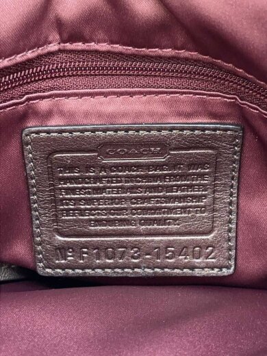 画像：COACHトートバッグ_シグネチャー/キャンバス/BRW/総柄5