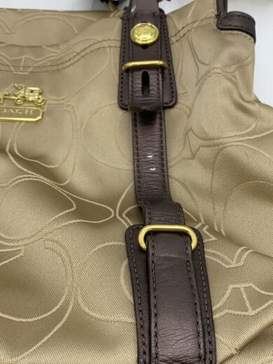 画像：COACHトートバッグ_シグネチャー/キャンバス/BRW/総柄8