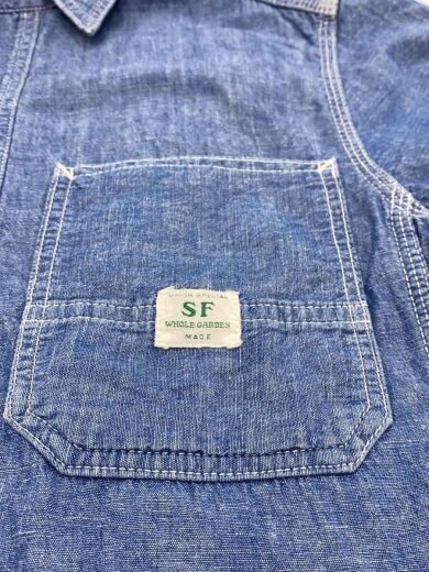 商品画像：半袖シャツ/S/コットン/IDG/無地/075-241-1651// 7