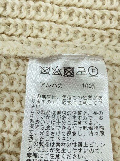 商品画像：ニット・セーター(薄手)/M/アルパカ/BEG// 4