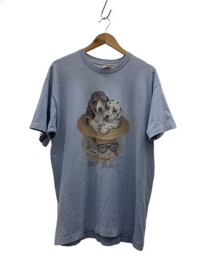 商品画像：Tシャツ/XL/コットン/BLU/アニマル// 1