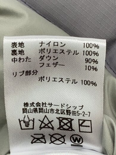 商品画像：ダウンジャケット/FREE/ナイロン/GRY/TSFWD208RB/23AW/DIMA DOWN// 5