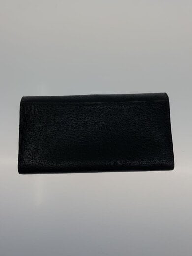 商品画像：長財布/レザー/BLK/無地/レディース 2
