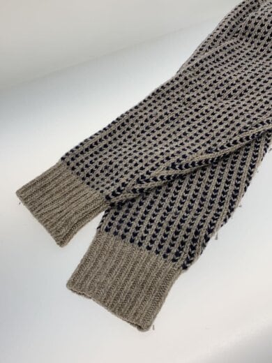 商品画像：ニット・セーター(厚手)/M/ウール/BRW/バーズアイ/OJSW9 5