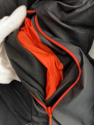 商品画像：中綿ジャケット/M/ポリエステル/BLK/50048364 8