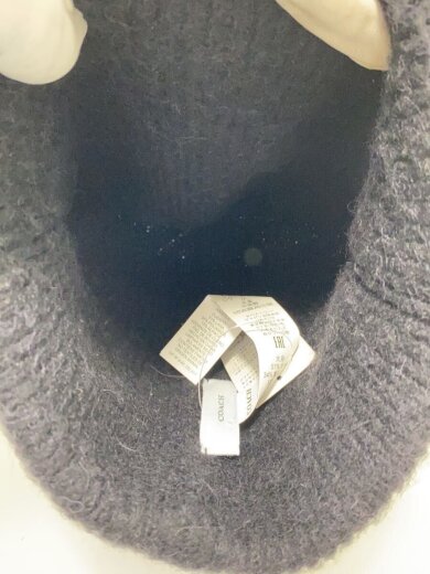 商品画像：ニットキャップ/FREE/ウール/BLK/レディース/CU825 3