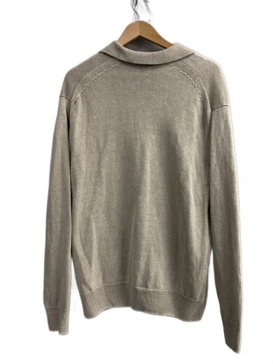 画像：BATONER × ADAM ET ROPEポロシャツ/2/リネン/BEG/BN-24SM-0672