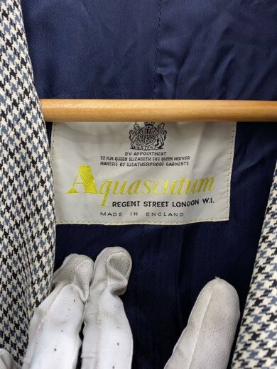 商品画像：ステンカラーコート/34/ポリエステル/GRY/千鳥格子 3