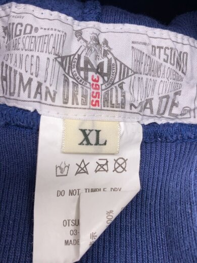 商品画像：パーカー/XL/コットン/NVY/03-3712-2525 4