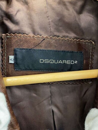 商品画像：シングルライダースジャケット/42/レザー/BRW 3