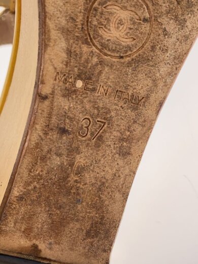 商品画像：サンダル/37/GLD/エナメル/ココマークチャーム 5