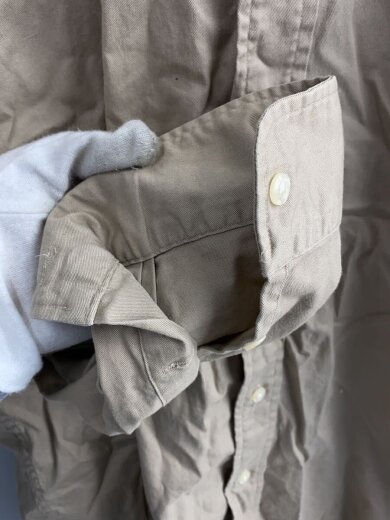 商品画像：長袖シャツ/M/コットン/BEG 4