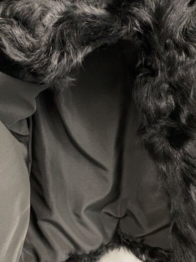 商品画像：ファージャケット/羊革/BLK/無地/11FW-PAOU-003/タヌキ 6