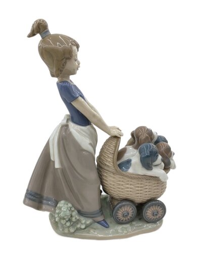 商品画像：子犬達のお散歩/インテリア雑貨/置物 3