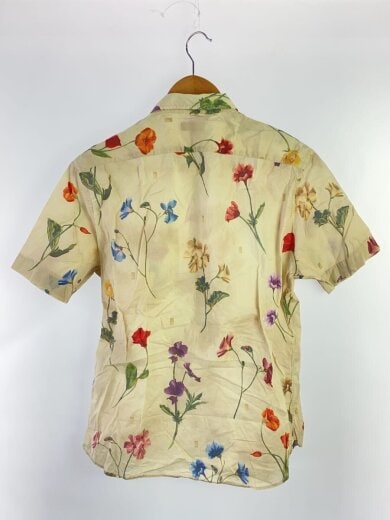 商品画像：半袖シャツ/L/コットン/BEG/花柄/PC-CR-30141 2