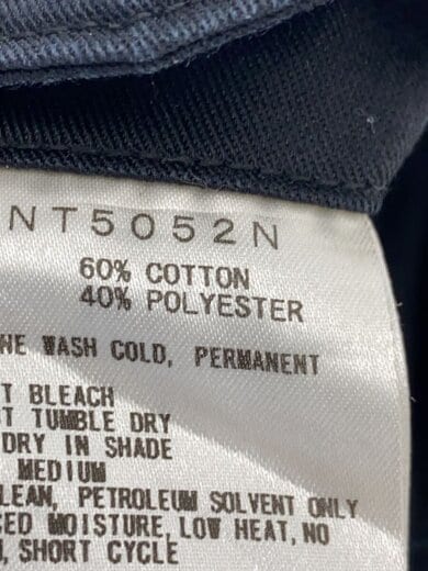 商品画像：STRETCH TWILL WIDE TAPERED PANTS/30/コットン/BLK 5