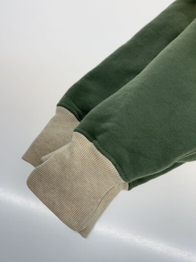 商品画像：samuel zelig/スウェット/L/コットン/KHK/無地/1212-343-8633/刺しゅう 5