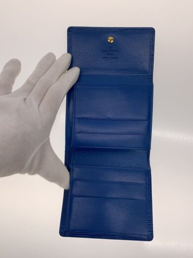 商品画像：ポルト・モネ・ビエ・カルト・クレディ_エピ/レザー/BLU/レディース 4