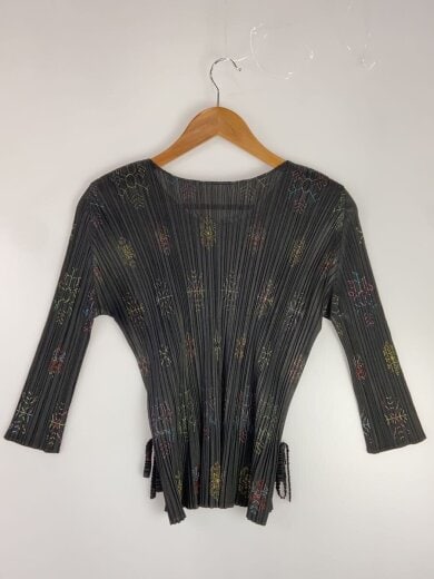 商品画像：雪の結晶/長袖カットソー/3/ポリエステル/BLK/PP53-JK721 2