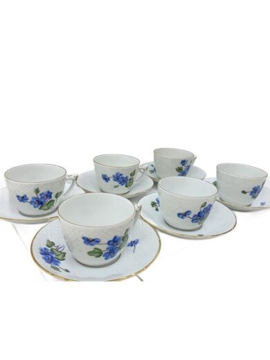 商品画像：カップ&ソーサー/6点セット// 1