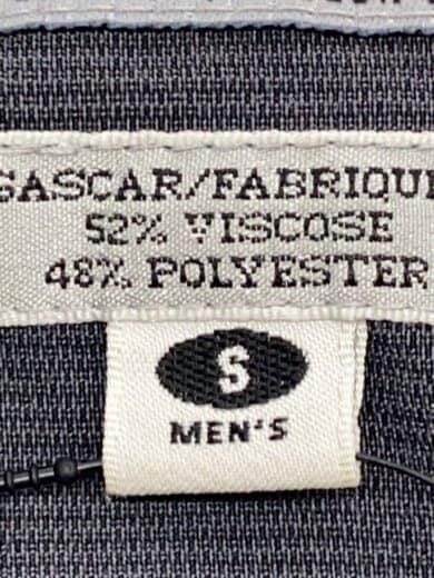 商品画像：半袖シャツ/S/コットン/GRY 4