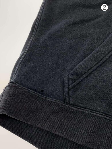 商品画像：ジップパーカー/L/コットン/BLK/804389-010 7