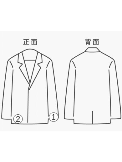 商品画像：ジップパーカー/L/コットン/BLK/804389-010 8