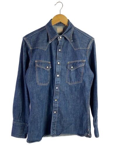 商品画像：長袖シャツ/--/デニム/NVY 1