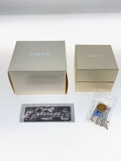 商品画像：ソーラー腕時計・Baby-G/デジタル/ステンレス/SLV/SLV/SS 6