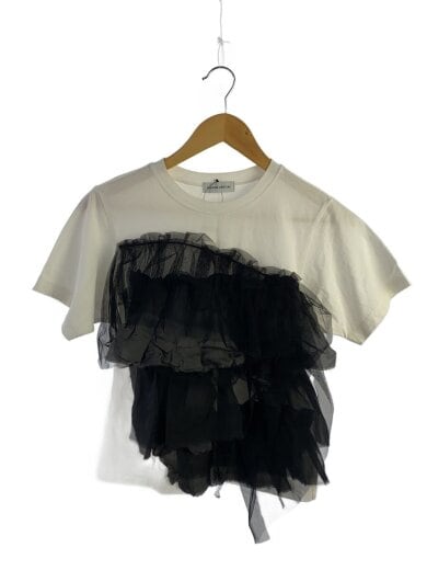 商品画像：半袖カットソー/FREE/コットン/WHT/無地/21231415203 1