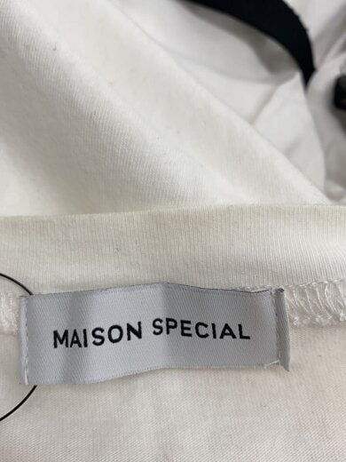 商品画像：半袖カットソー/FREE/コットン/WHT/無地/21231415203 3