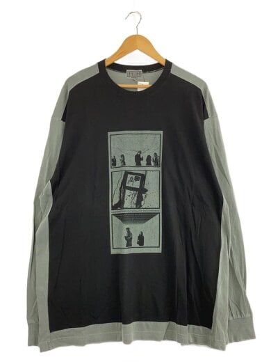 商品画像：長袖Tシャツ/XL/コットン/BLK// 1