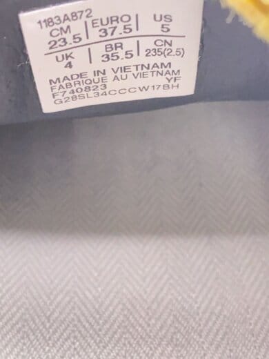 商品画像：ローカットスニーカー/23.5cm/YLW/レザー/1183A872// 5