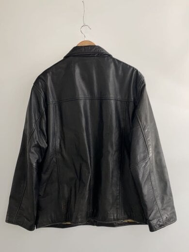 商品画像：シングルライダースジャケット/M/牛革/BLK// 2