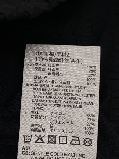 商品画像：ジャケット/L/ナイロン/BLK/KA3806// 5