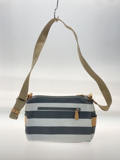 商品画像：ショルダーバッグ/キャンバス/GRY/ボーダー 3