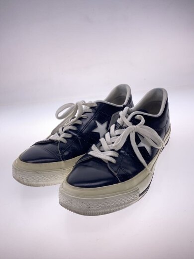 商品画像：ローカットスニーカー/US6.5/BLK/レザー/ONESTAR J/MADE IN JAPAN/ソール減り 2