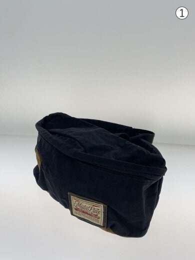 商品画像：ウエストバッグ/ナイロン/BLK// 2