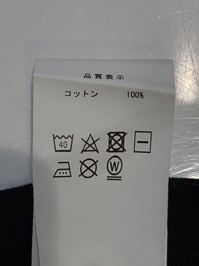 商品画像：Tシャツ/2/コットン/BLK 5