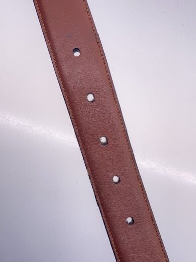 商品画像：ベルト/レザー/BRW/メンズ 4