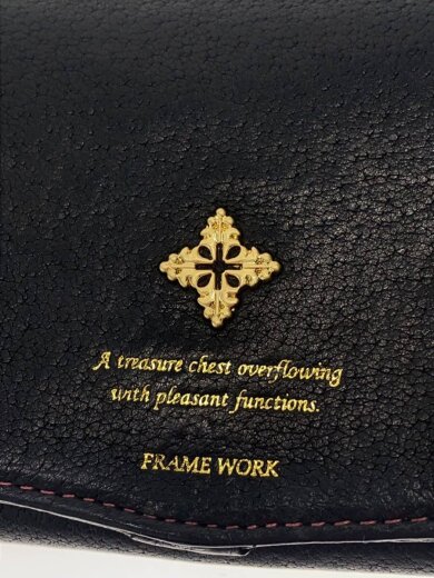 商品画像：長財布/--/BLK/無地/レディース 3