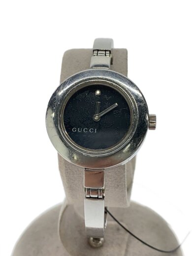 商品画像：クォーツ腕時計/アナログ/ステンレス/BLK/SLV// 1