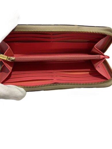 商品画像：長財布/--/BEG/花柄/レディース/F73345 4