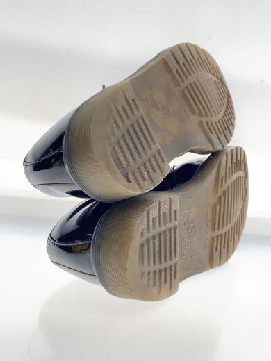 商品画像：ローファー/UK3/BLK/エナメル/履きジワ有/ソール減り有 4