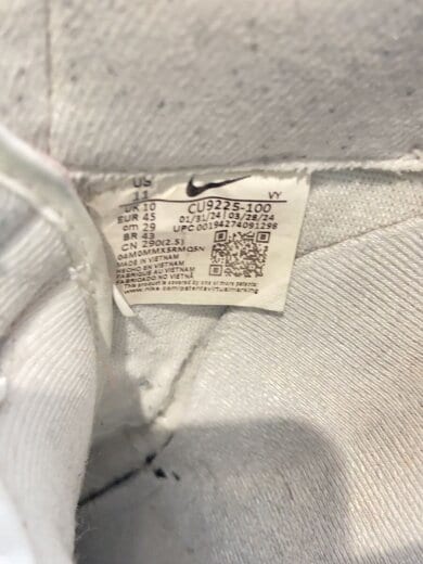 商品画像：AIR FORCE 1 LOW/エアフォース 1 ロー/ホワイト/CU9225-100/29cm/WHT/キャンバス 5